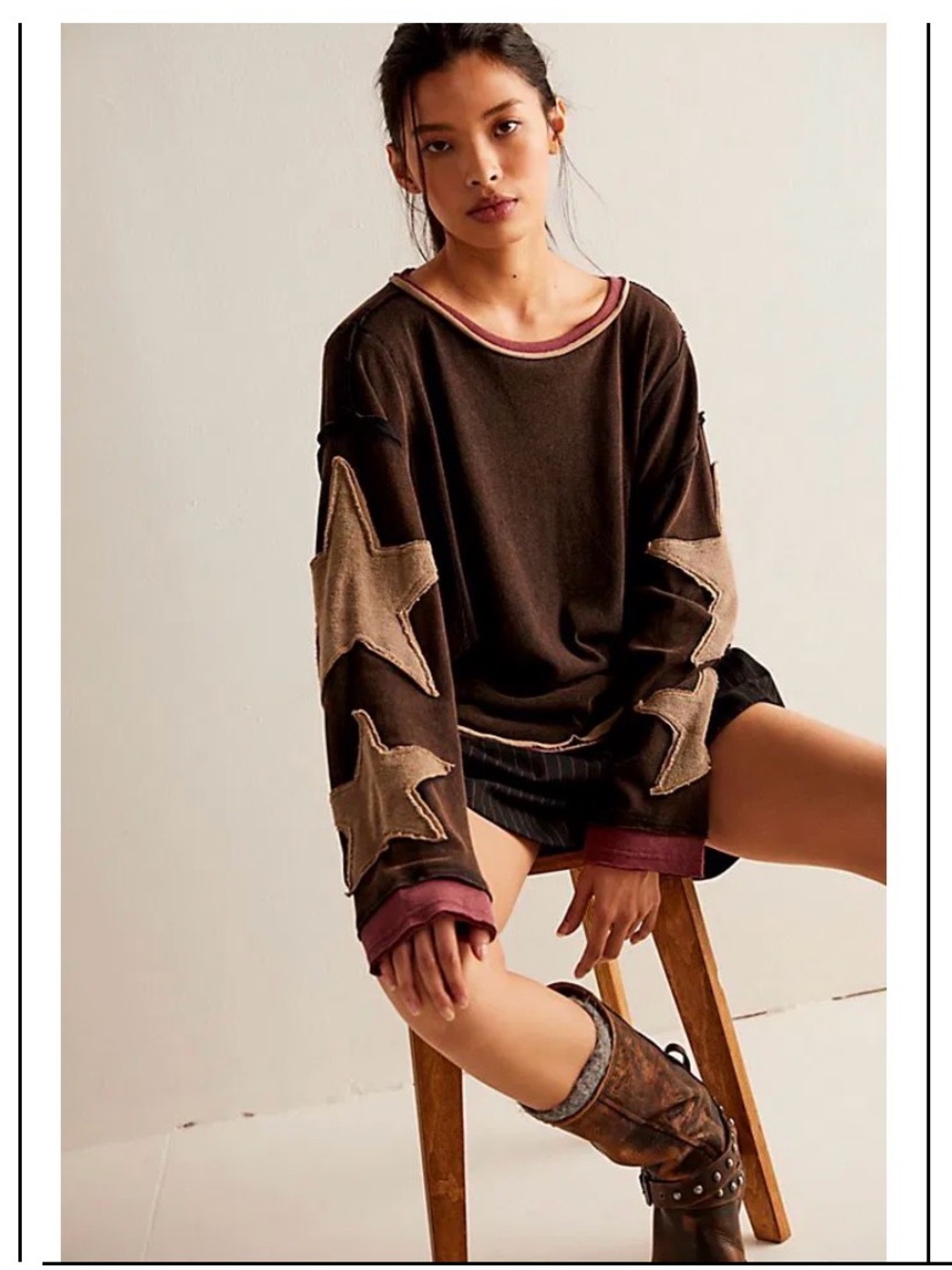 We The Free - You're A Star Tee. 
From FREE PEOPLE
MED. EUC